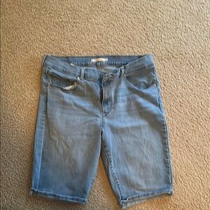 Levi's Blue Jean Shorts Classic Style